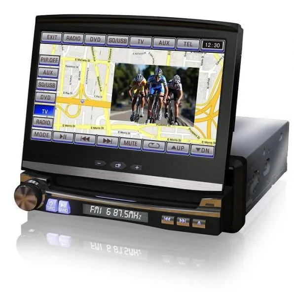 ROM 2G Dual Din Touch Screen Car Radio 8 Inches For Audi A3
