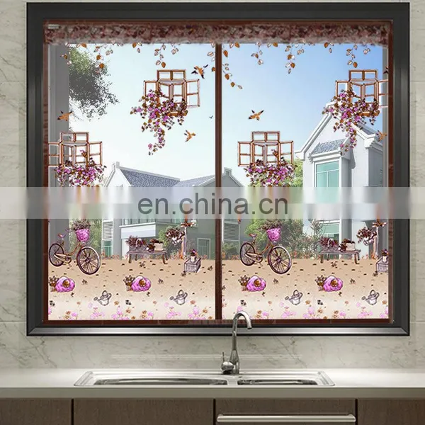 The First and Best Magnetic Screen Windows With Fashionable Printing Design photo-3