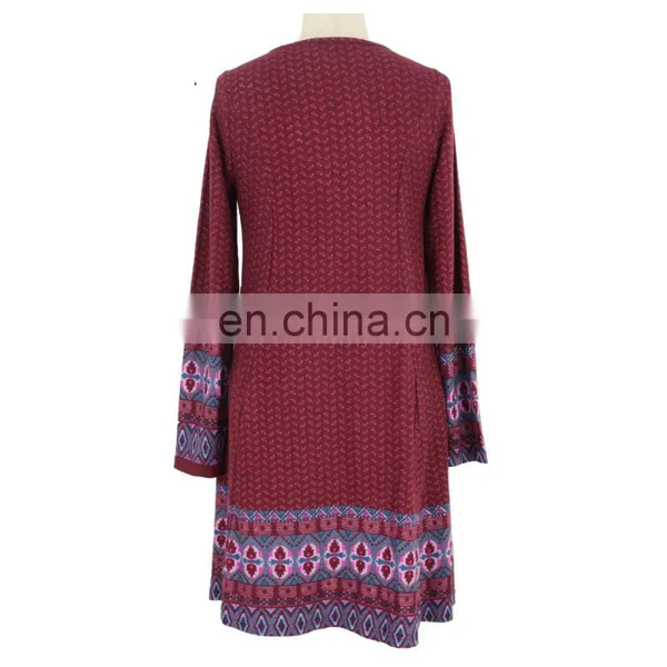 2017 Hot Sell New Design Ethnic Embroidery Bodycon Dress photo-4
