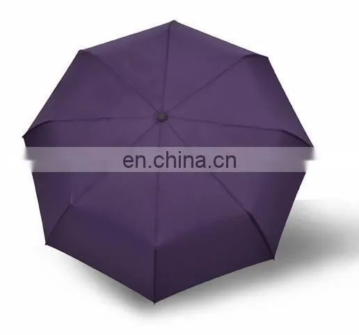 High Quality Bussiness Genuine Leather Handle Brand Sun Rain Umbrella 3 Fold Anti UV French Royal Umbrellas For/8K/106CM photo-2