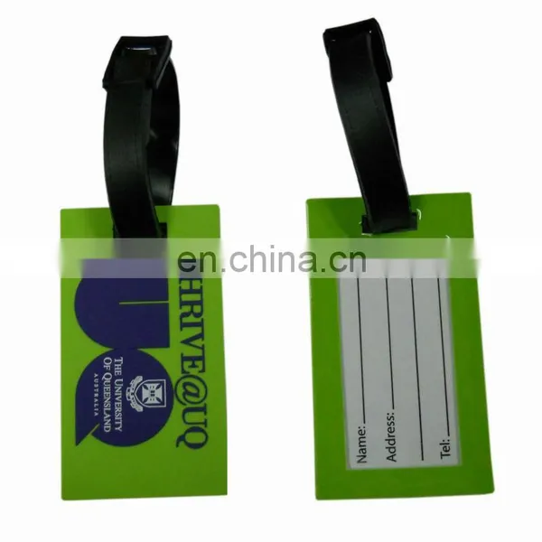 2013 Promotional Soft PVC Rubber Luggage Tag photo-3