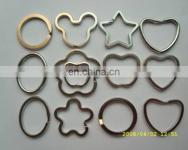 Free Sample Iron Material Split Ring Shenzhen Key Ring photo-3