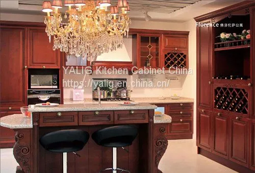 YALIG Solid Wood Kitchen Cabinet photo-4
