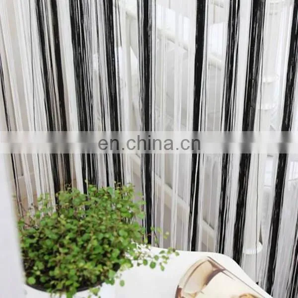 Cheap Multi Color String Curtain With Rod Procket photo-5