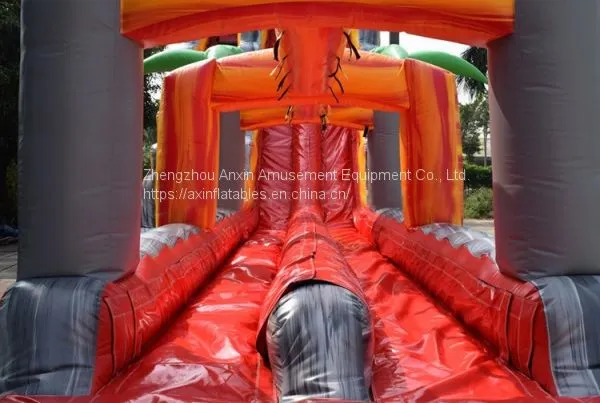 Inflatable Slip and Slide Inflatable Water Slide Axs-14 photo-3