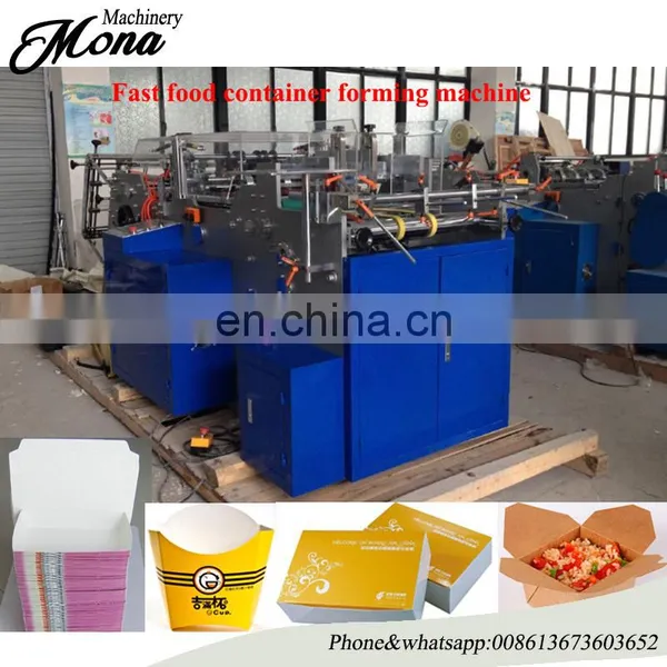 Hot Selling!!!paper Lunch Box Making /forming Machine photo-2