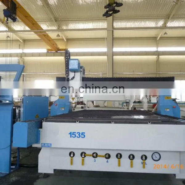 China 4 Axis Cnc Router 1530, Woodworking Engraving Machine for Wood Stair, Table Leg, Column photo-2