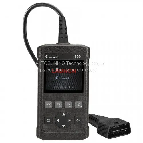 Launch CReader 5001 Code Reader Full OBDII/EOBD Diagnostic Functions Scan Tool www.obdfamily.net