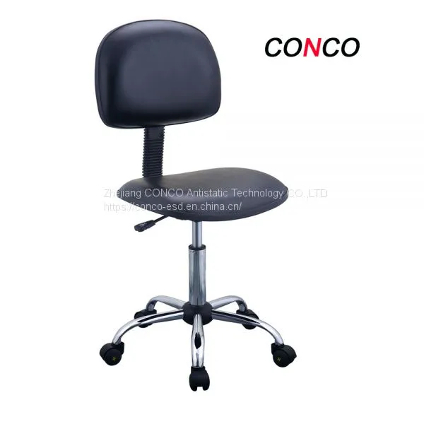 Cleanroom Antistatic PU Leather ESD Chair photo-2