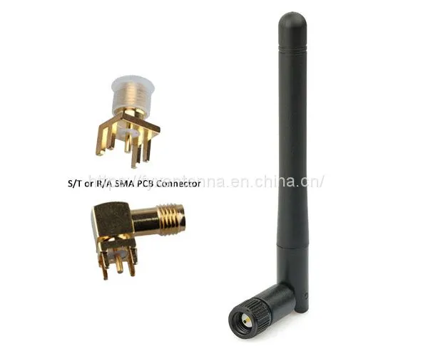 2dBi 3G GSM Quad Band Rubber Antenna With Swivel SMA Male photo-4