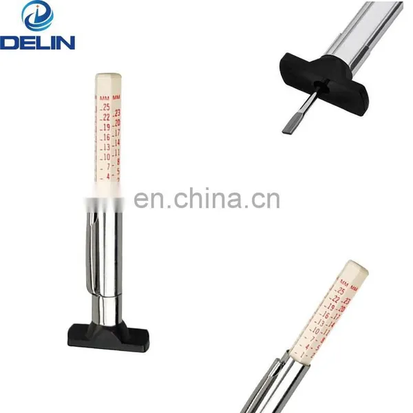 Metric Standard Measures Tester Plastic Tire Tread Depth Gauge photo-3