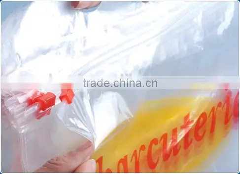 Clear LDPE Designer Plastic Deli Bag for Super Market Shopping Packing photo-2