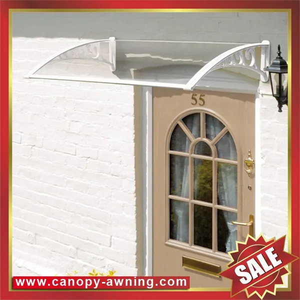 Hot Sale House Window Door Diy pc Polycarbonate Canopies Canopy Awning Shelter Cover photo-3