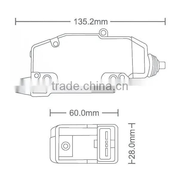 Super Quality Car Door Lock Actuator For CHEVROLET Strong Power photo-3