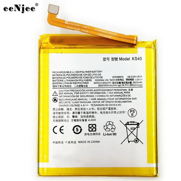 Digital Battery KS40 For Motorola Moto E6 Play XT2029-1 3000mAh 3.8V Rechargeable Batteries photo-3