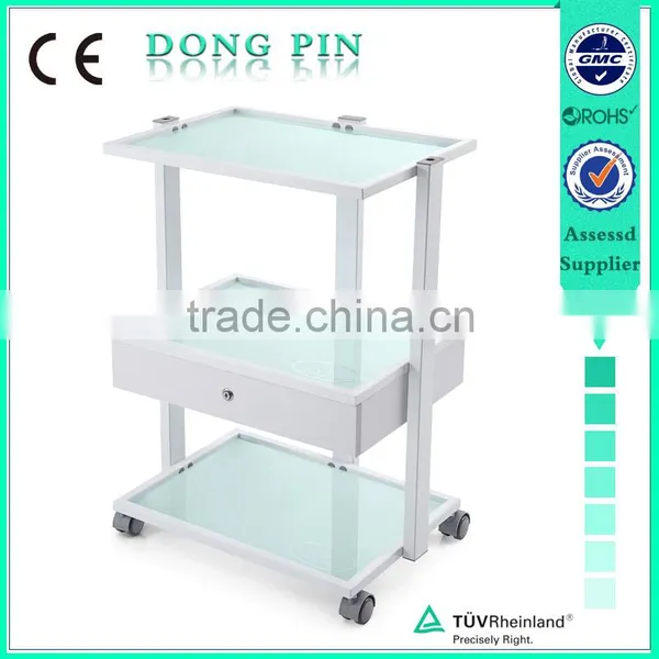 Glass Shelf Trolley Used Beauty Salon Chairs Sales photo-4