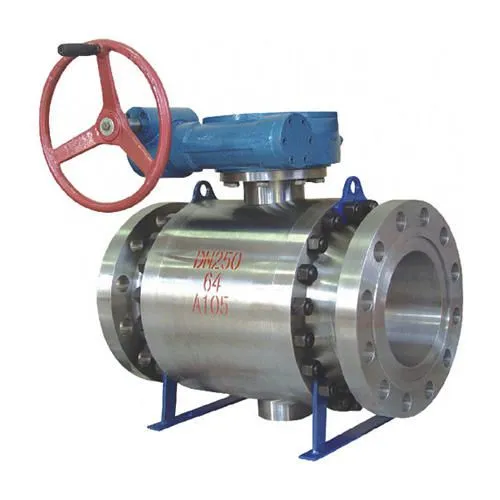 Hot Sale Inlet Industrial Carbon Steel Ball Valve Trunnion Mounted Ball Valve ANSI photo-3