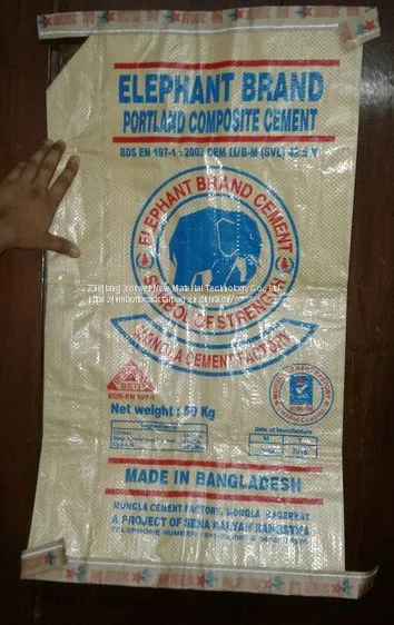 Custom 20kg Kraft Paper Cement Packing Bag 3 Ply Kraft Paper Bag for Cement