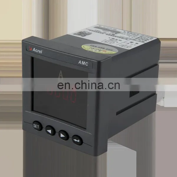 Panel Mountable Type DC Ammeter AMC72-DI/C Input DC0-5A LED Display Digital DC Ammeter photo-3