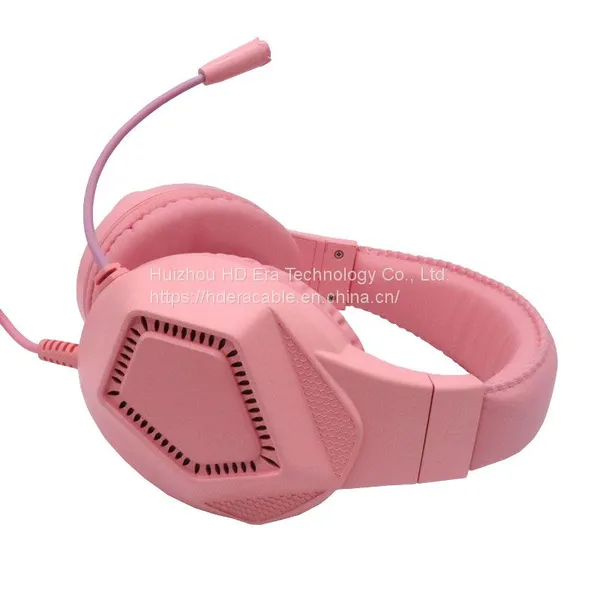 HDERA USB+3.5mm Headphones Gaming Headphones With Noise Cancelling Microphone Headphones HD807 photo-3