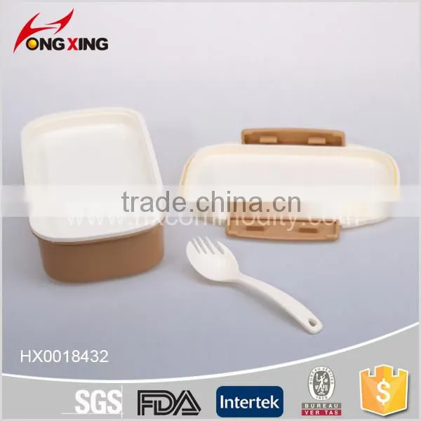 Whoseware Cartoon Design Plastic Children Lunch Box With Spoon photo-4