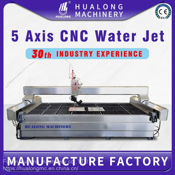 Italy Software CNC Waterjet Machine, Top Quality CNC Abrasive Water Jet Steel Cutting Machine High Pressure Water Cutter in China