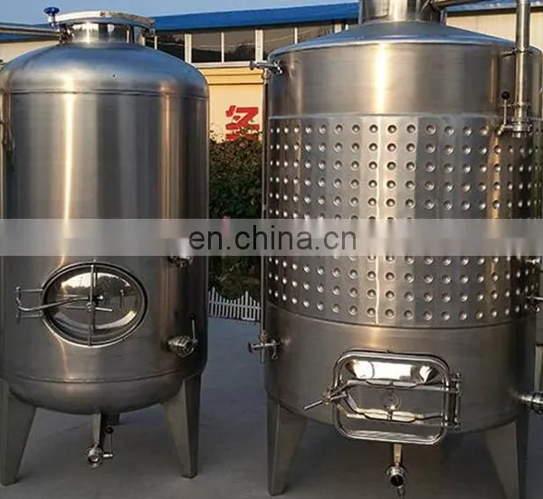 500L Concial Beer Yogurt Fermentation Tank With Cooling Jacket photo-4
