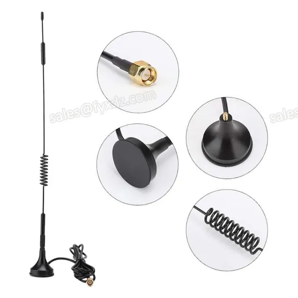 Quad Band GSM Antenna 900-1800MHz 3G Mobile Signal Booster Outdoor Suction Cup Antenna for Smart Meter photo-4