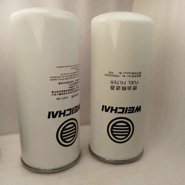 Weichai High-Efficiency Diesel Filter Element 1000422382/1000422384 Fuel Filter for Construction Machinery Parts photo-6