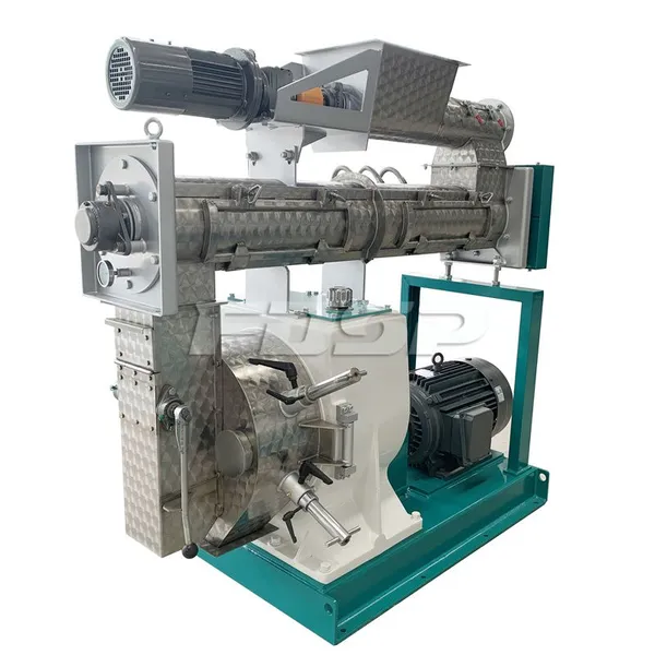 1-1.5 T/H Feed Granulator SZLH250 Poultry Ring Die Pellet Mill