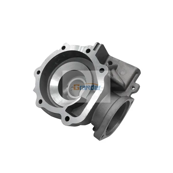High quality aluminum alloy die-cast parts/automotive accessories/aluminum alloy/Automobile exhaust pipe accessories/water pump housing