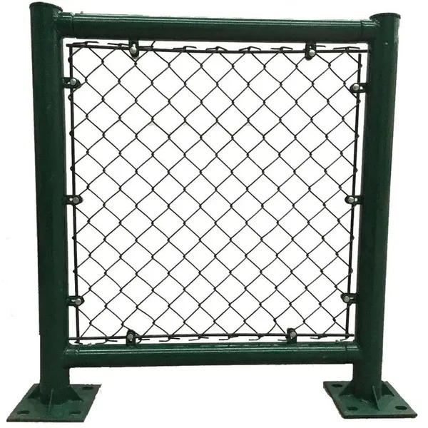 Galvanized Chain Link Fence With 2.5mm Wire Diameter and 50mm Mesh Size photo-2