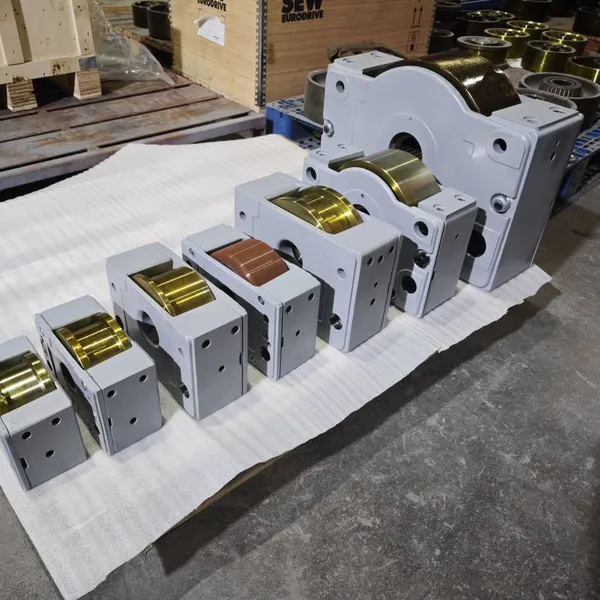 DRS 112/125/160/200/315/500 Wheel Block System Stacker Crane Applied Customizable Models photo-4