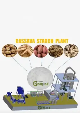 Cassava Starch Yam Starch Processing Machine Production Line photo-4