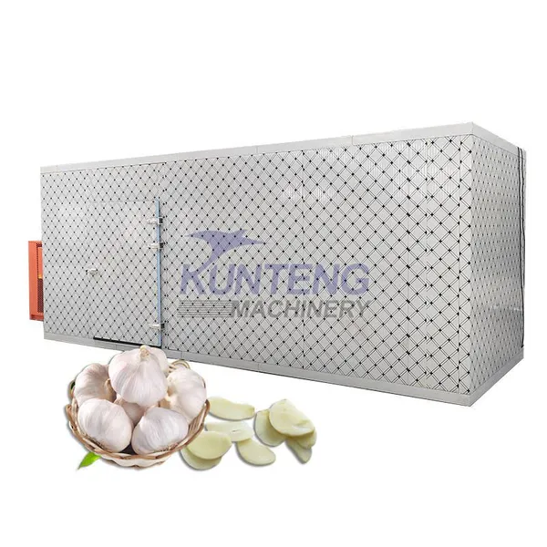 Industrial Onion Drying Machine Vegetable Washer and Dryer Dry Garlic Ginger Production Line