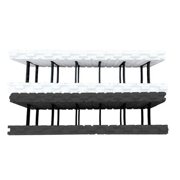 ICF Block Concrete Form Energy Saving Thermal Insulation Hollow Building Block for Residential House Construction Projects