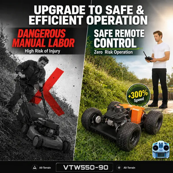 Weed-Controlling Lawn Mower Low Fuel Consumption CE Lawn Mower For Grass Cutring Golf For Resorts & Hotels photo-3