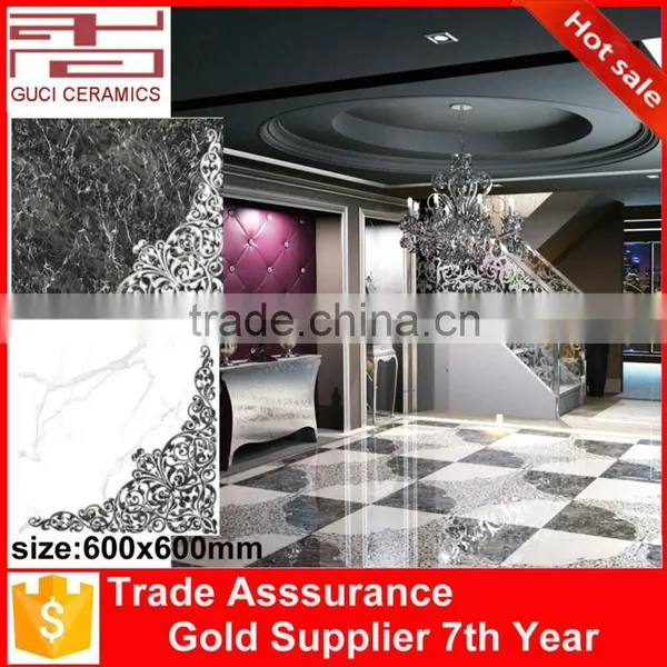 Big Size 2400x2400mm Residential Ceramic Pictures of Carpet Tiles for Floor Most Popular photo-3