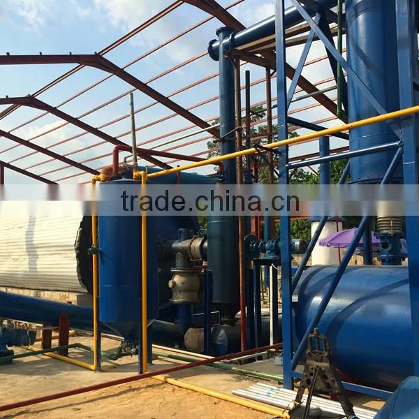 Full Automatic Tyre Recycle Machine Cost of Plastic Recycling Machine Waste Tyre Pyrolysis photo-3
