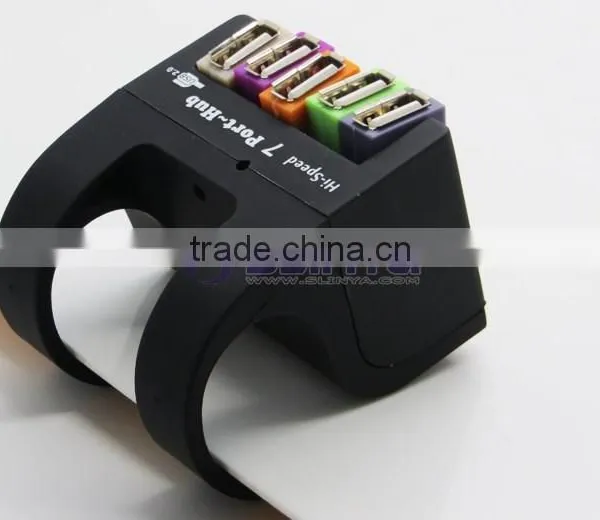 Multi-TT Mode Micro USB 7 Port Hub With Convenient Mini-B Connector photo-5