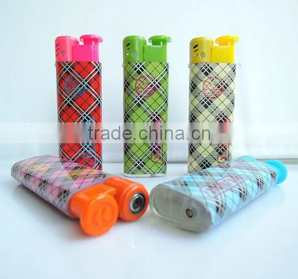 Fashion Model Cover Beautiful Picture Electric Style Windproof Flame Cigar Oil Lighter photo-4