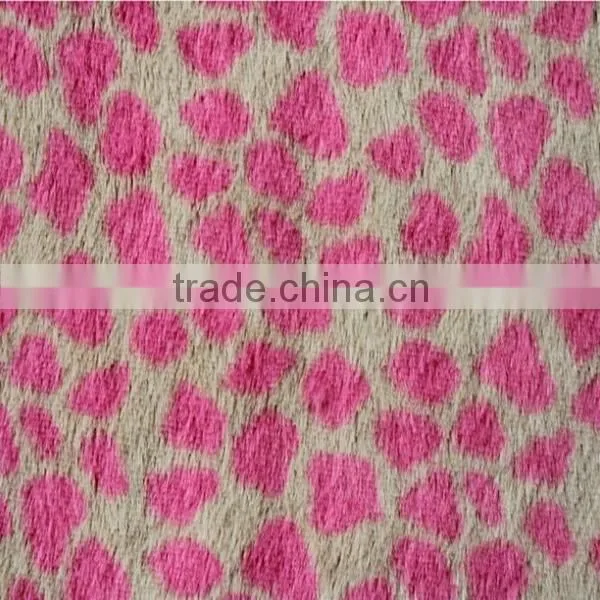 Pink Leopard Mink Coats Plush Fleece Fabric photo-4
