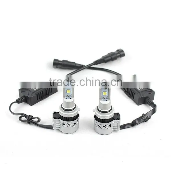 Most Powerful Car h4 Led Headlight Bulbs 3000LM 40W per Bulb 9006 Car Led Light Bulbs photo-3