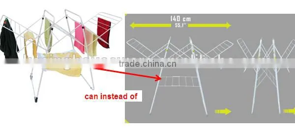 Metal Rack,foldable Hanging Clothes Rack photo-3