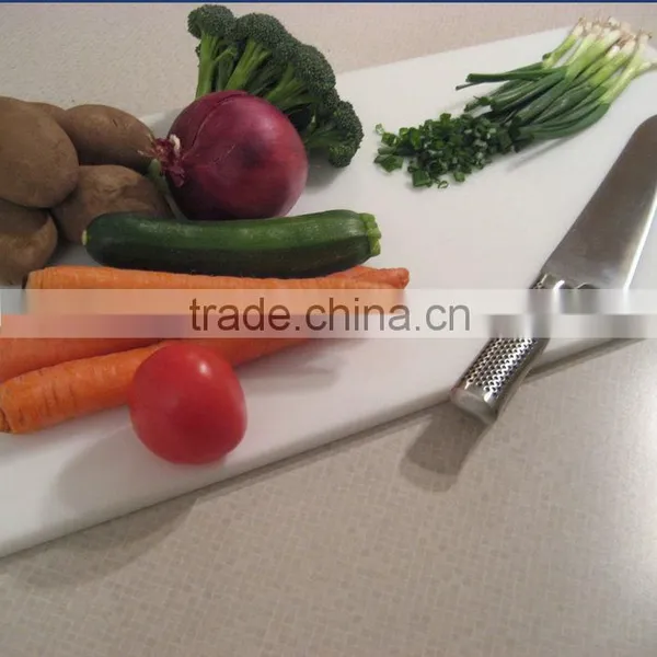 Eco-friendly Non-toxic Wear Resistant White PE Chopping Board photo-2