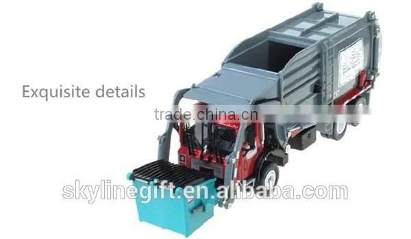 High Quality 1:24 Diecast Models Truck Materal Transporter photo-5