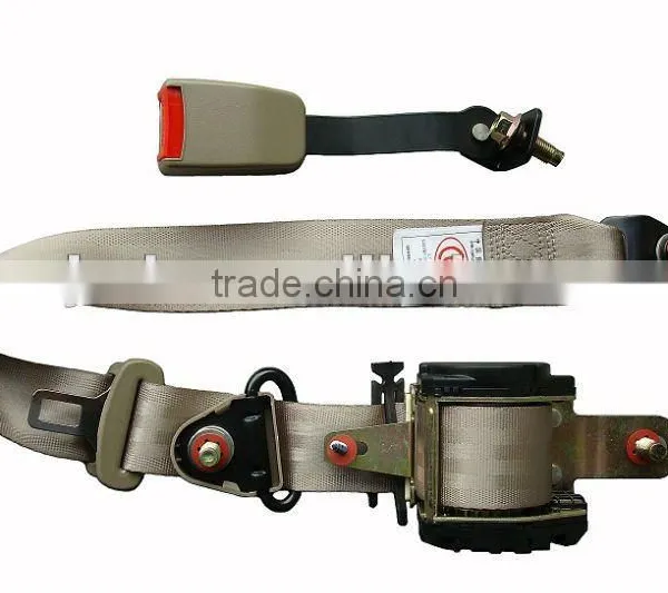 Universal 3-points seat belts for car