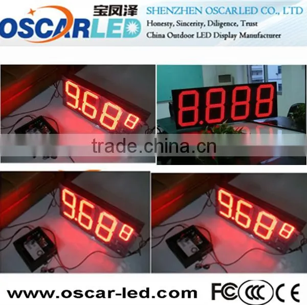 Factory Direct Supply Gas/oil Price Station Led Display/led 8 Numbers Price Sign Display photo-4