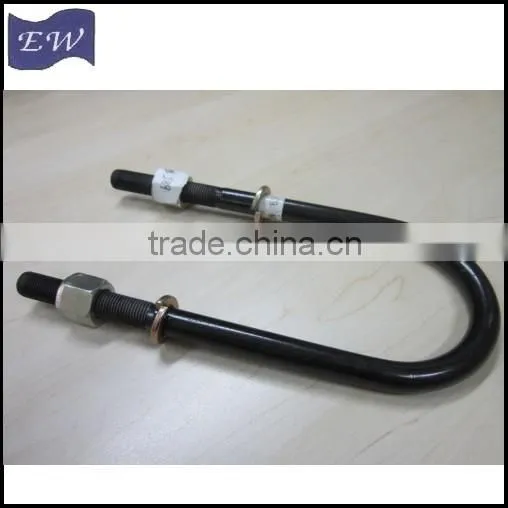Black Blue Paint Mild Steel M24 u Bolt