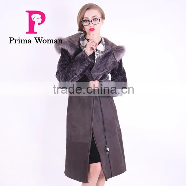 2016 New Design Winter Women Length Coachman Woolen Coat photo-5